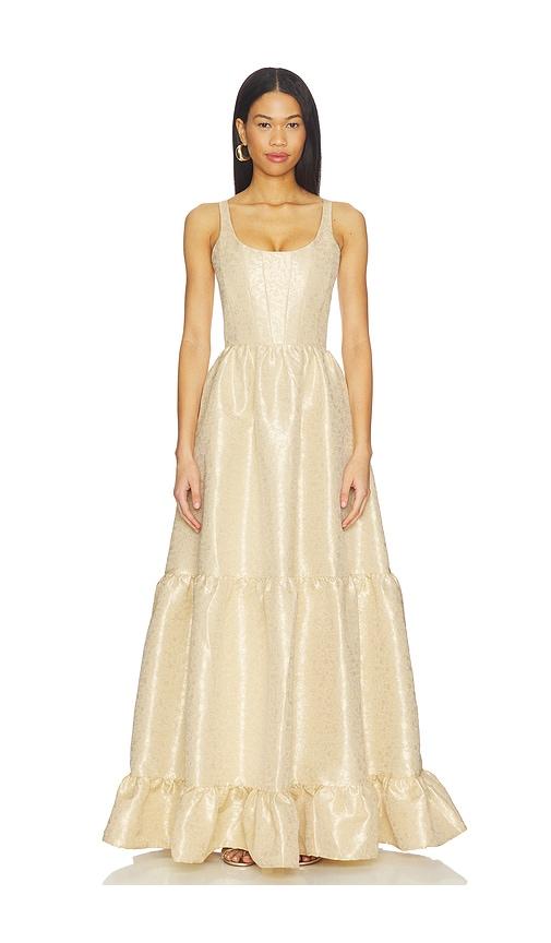 V. Chapman Avery Dress in Lemon by V. CHAPMAN