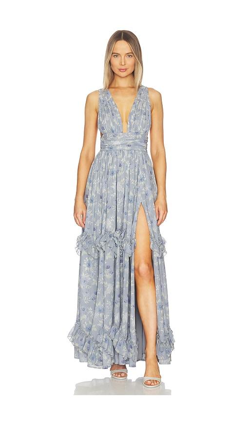 V. Chapman Madison Dress in Blue by V. CHAPMAN