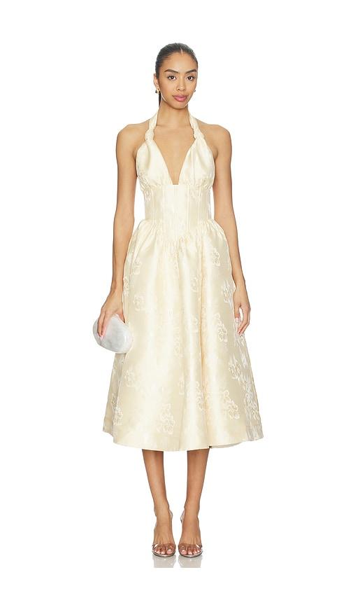 V. Chapman Marilyn Dress in Lemon by V. CHAPMAN