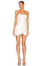 V. Chapman Nigella Dress in White by V. CHAPMAN