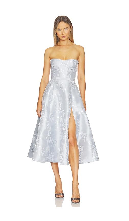 V. Chapman Vanessa Dress in Slate by V. CHAPMAN