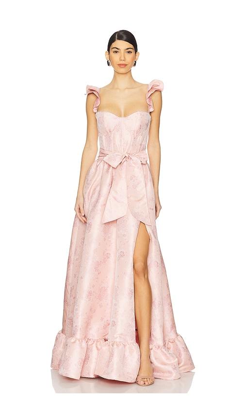 V. Chapman Veronica Gown in Pink by V. CHAPMAN