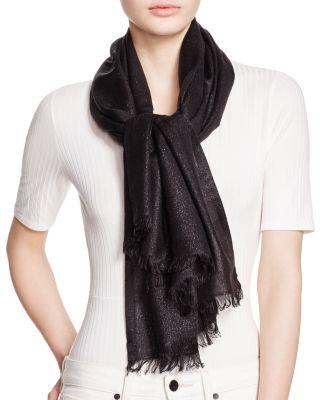 Solid Metallic Scarf - Exclusive by V FRAAS