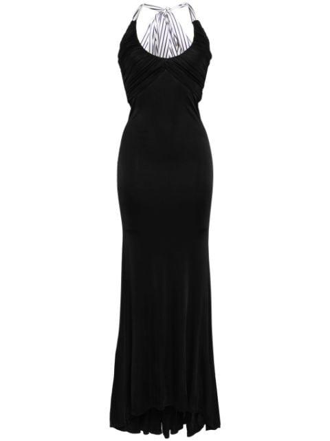 Misty satin maxi dress by V:PM ATELIER