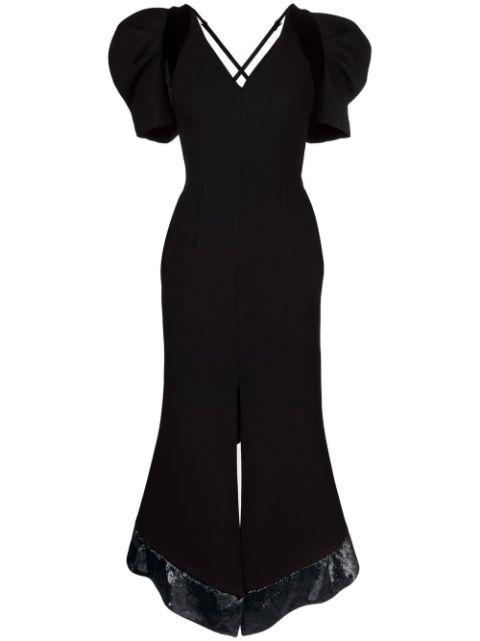 Rovena open-back midi dress by V:PM ATELIER