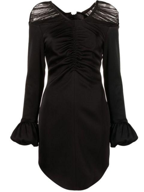 Tilly semi-sheer minidress by V:PM ATELIER