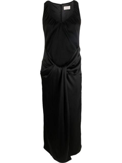 knot-detail sleeveless dress by V:PM ATELIER
