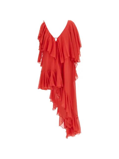 Rumba ruffled mini dress by VAILLANT STUDIO
