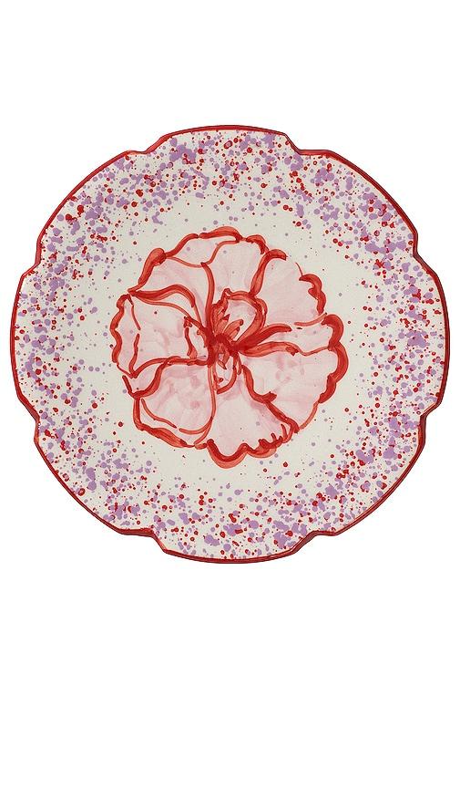 Vaisselle Dinette Dessert Plate in Red by VAISSELLE