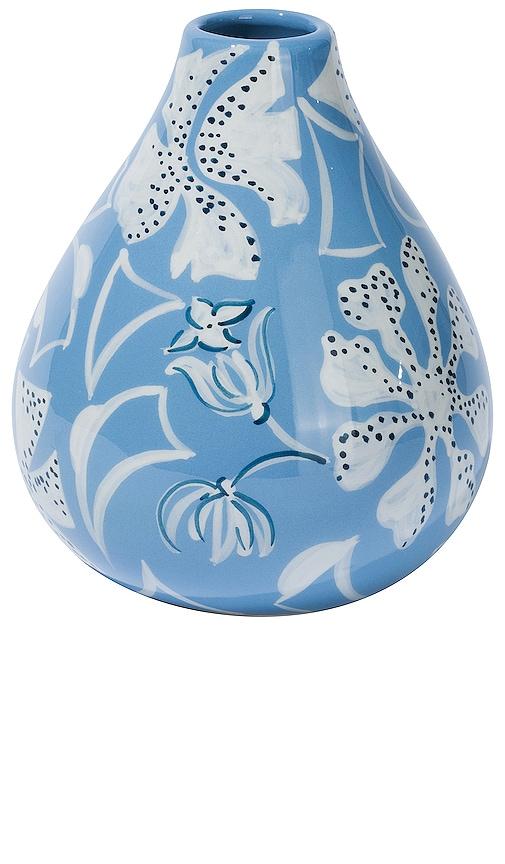 Vaisselle Drop It Like Its Hot Vase in Baby Blue by VAISSELLE