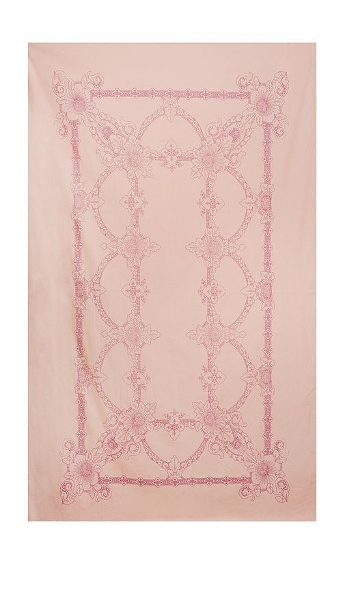 Vaisselle Ginette Cotton Tablecloth in Blush by VAISSELLE