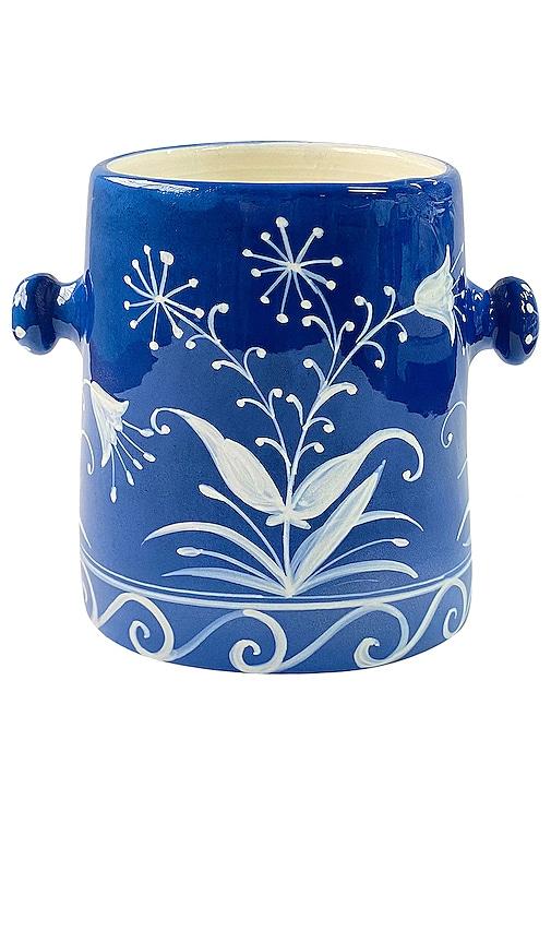 Vaisselle Ice Ice Baby Bottle Cooler in Blue by VAISSELLE
