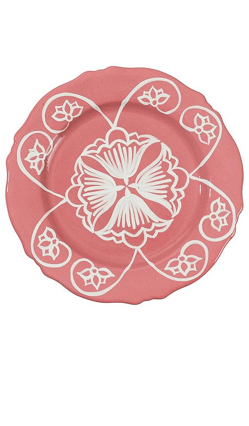 Vaisselle Ivy Main Plate in Pink by VAISSELLE