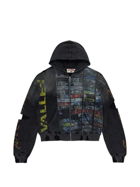 Forever Glitch "Black" hoodie by VALE