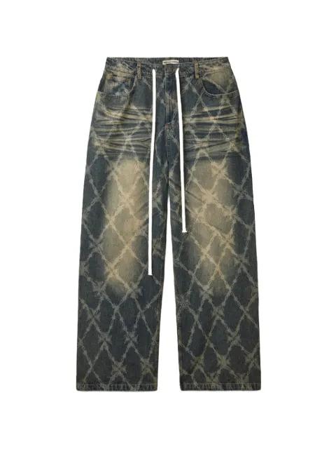 Forever Ironwork drawstring jeans by VALE