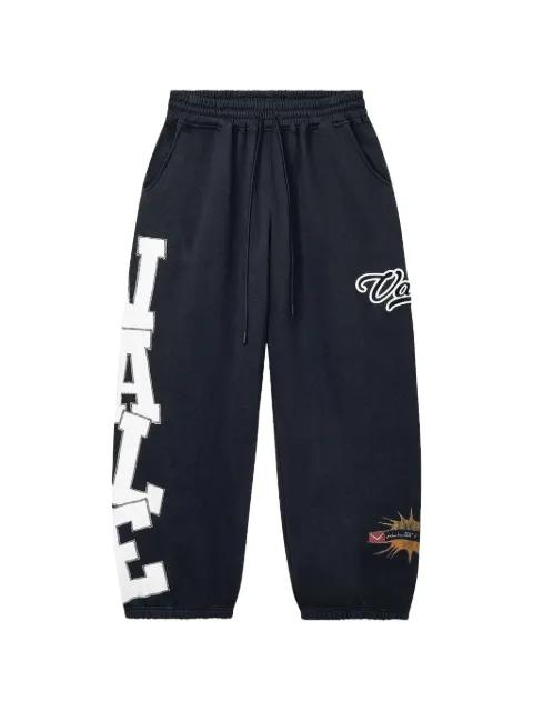 Lego logo-print cotton track pants by VALE