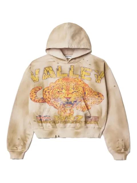 cheetah pullover hoodie by VALE