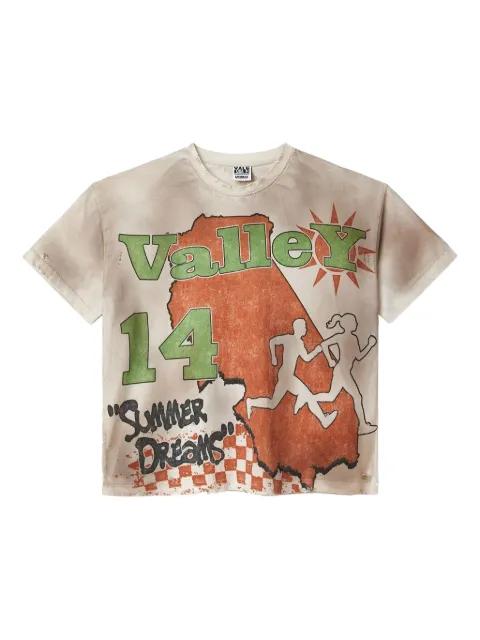 graphic-print T-shirt by VALE