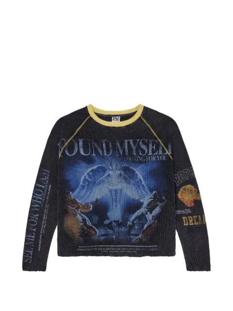 graphic-print sweatshirt by VALE