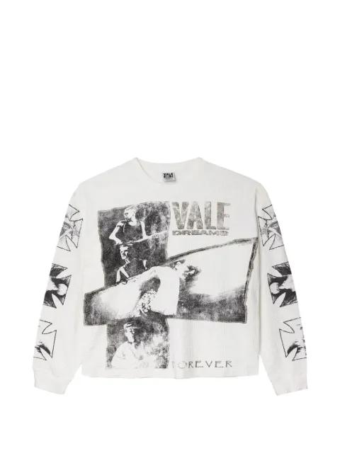 long-sleeved graphic sweatshirt by VALE