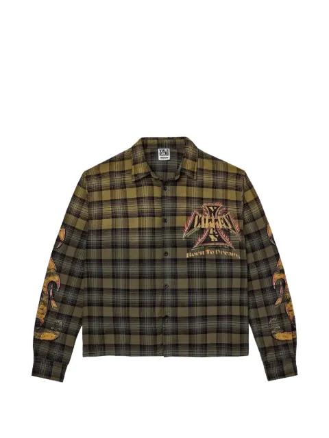 tartan graphic flannel by VALE