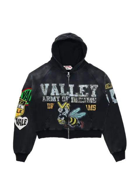 zip-up hoodie by VALE