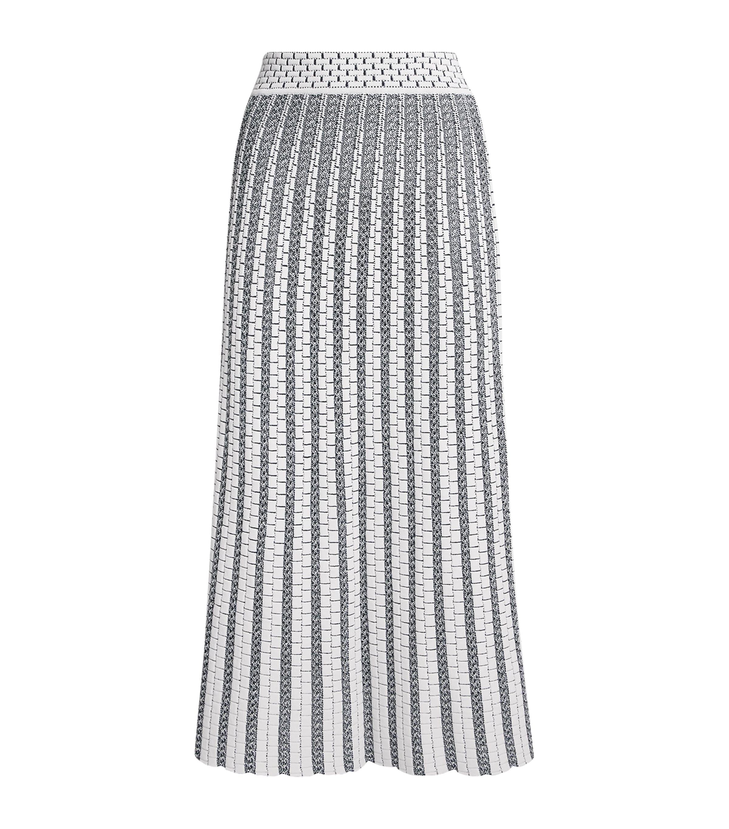 VALENTI Knitted Midi Skirt by VALENTI