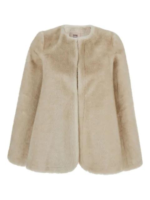 Eco crew-neck cape by VALENTINI 1972