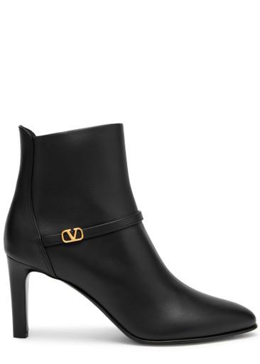 75 Vlogo leather ankle boots by VALENTINO