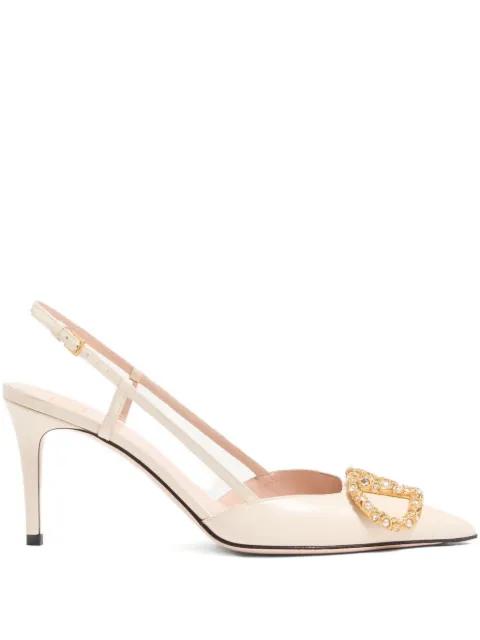 80mm VLogo Signature pumps by VALENTINO
