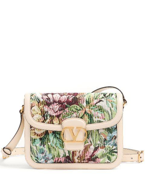 9to5 jacquard shoulder bag by VALENTINO