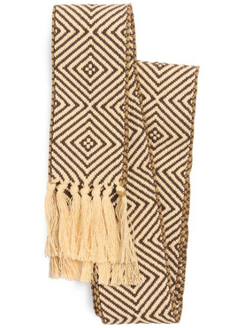 Antibes fringed scarf by VALENTINO