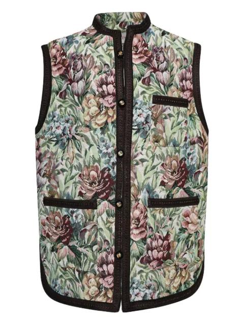 Apres L'hiver-jacquard vest by VALENTINO