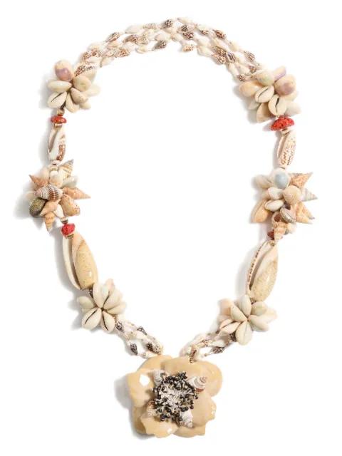 Aquatic Garden necklace by VALENTINO