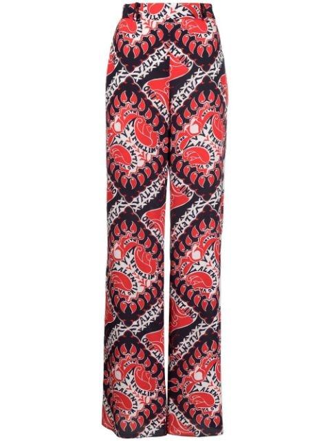 Archive Manifesto straight-leg trousers by VALENTINO