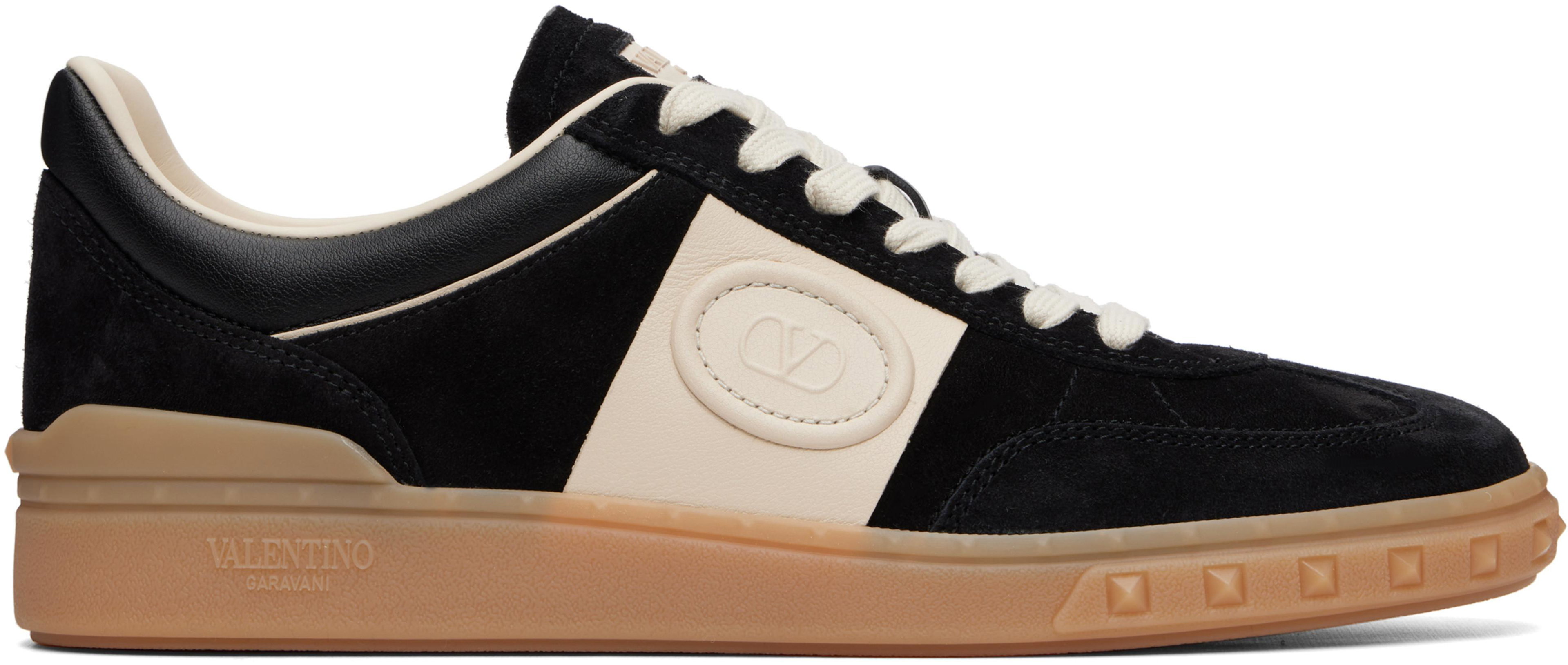 Black Upvillage Crosta Sneakers by VALENTINO