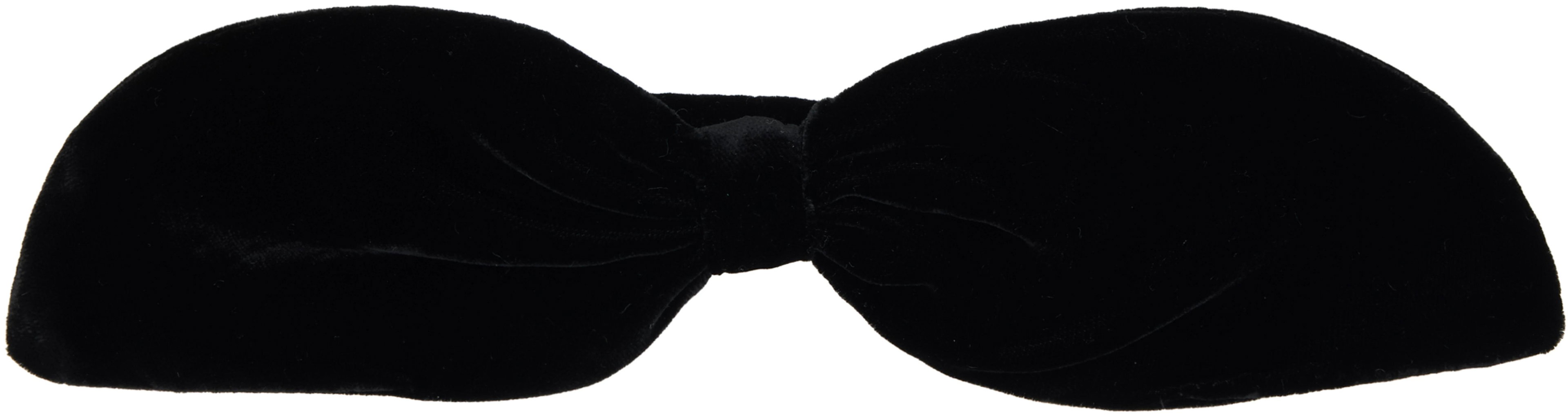 Black Valentie Velvet Bow Tie by VALENTINO