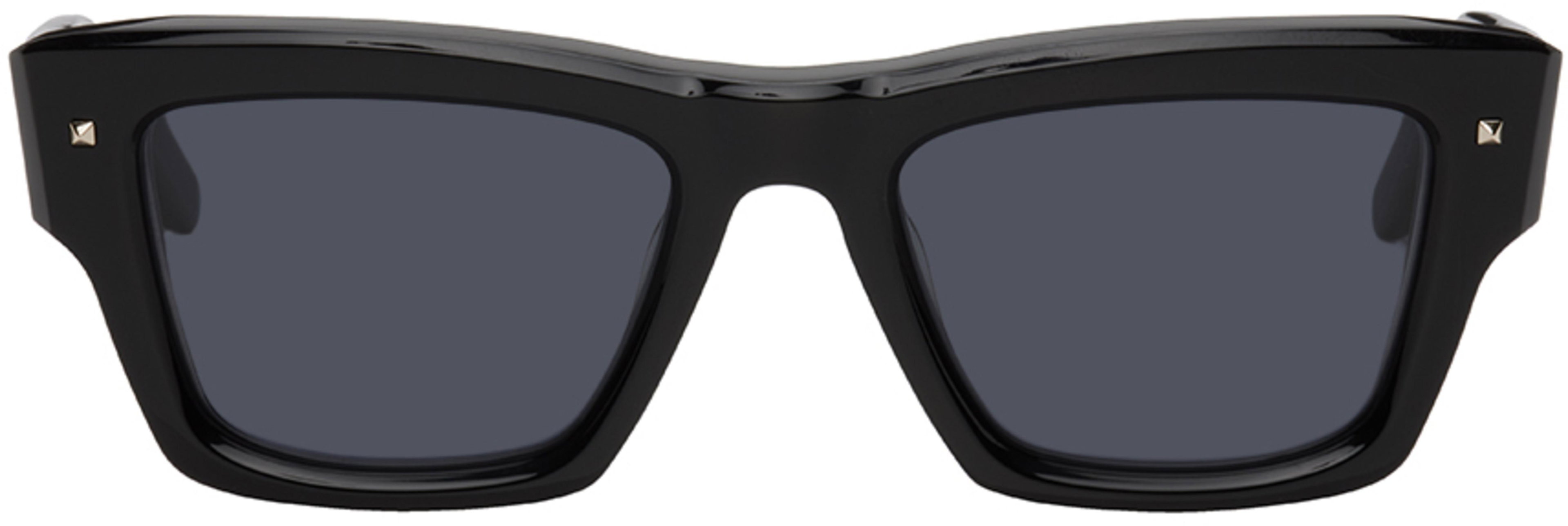 Black XXII Sunglasses by VALENTINO