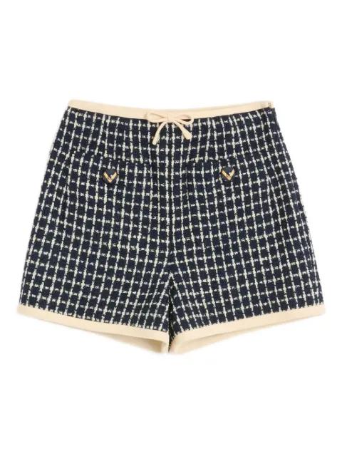 Bouclé shorts by VALENTINO