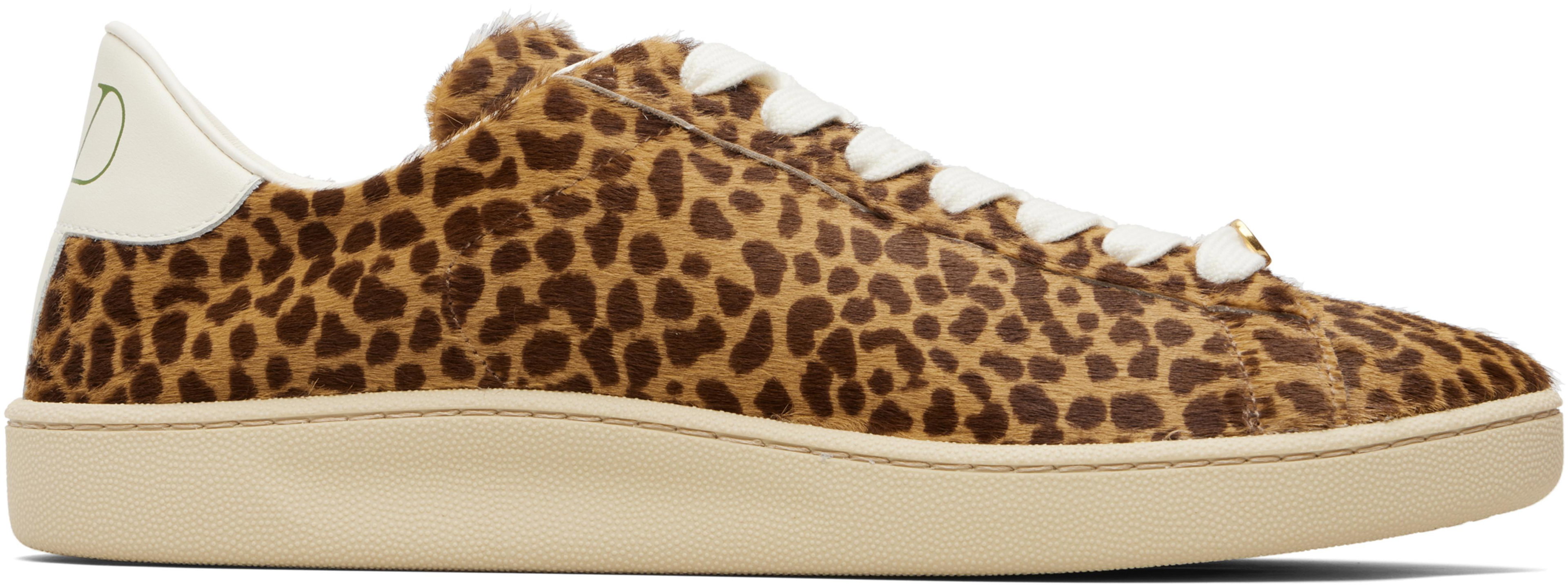 Brown Royco Sneakers by VALENTINO