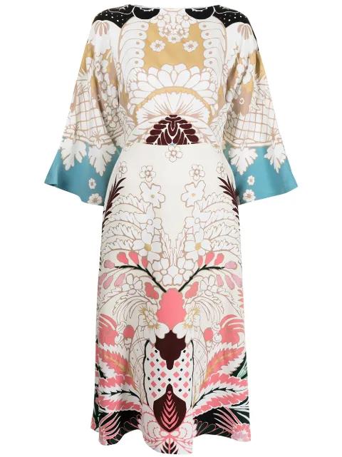 Cady printed dress by VALENTINO