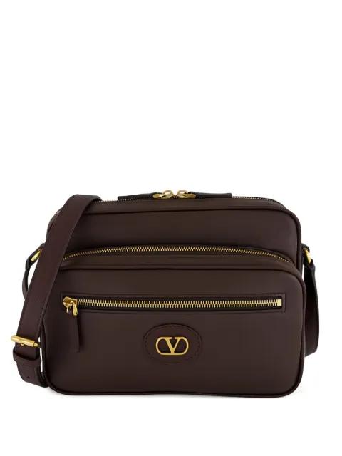 Camera leather shoulder bag by VALENTINO