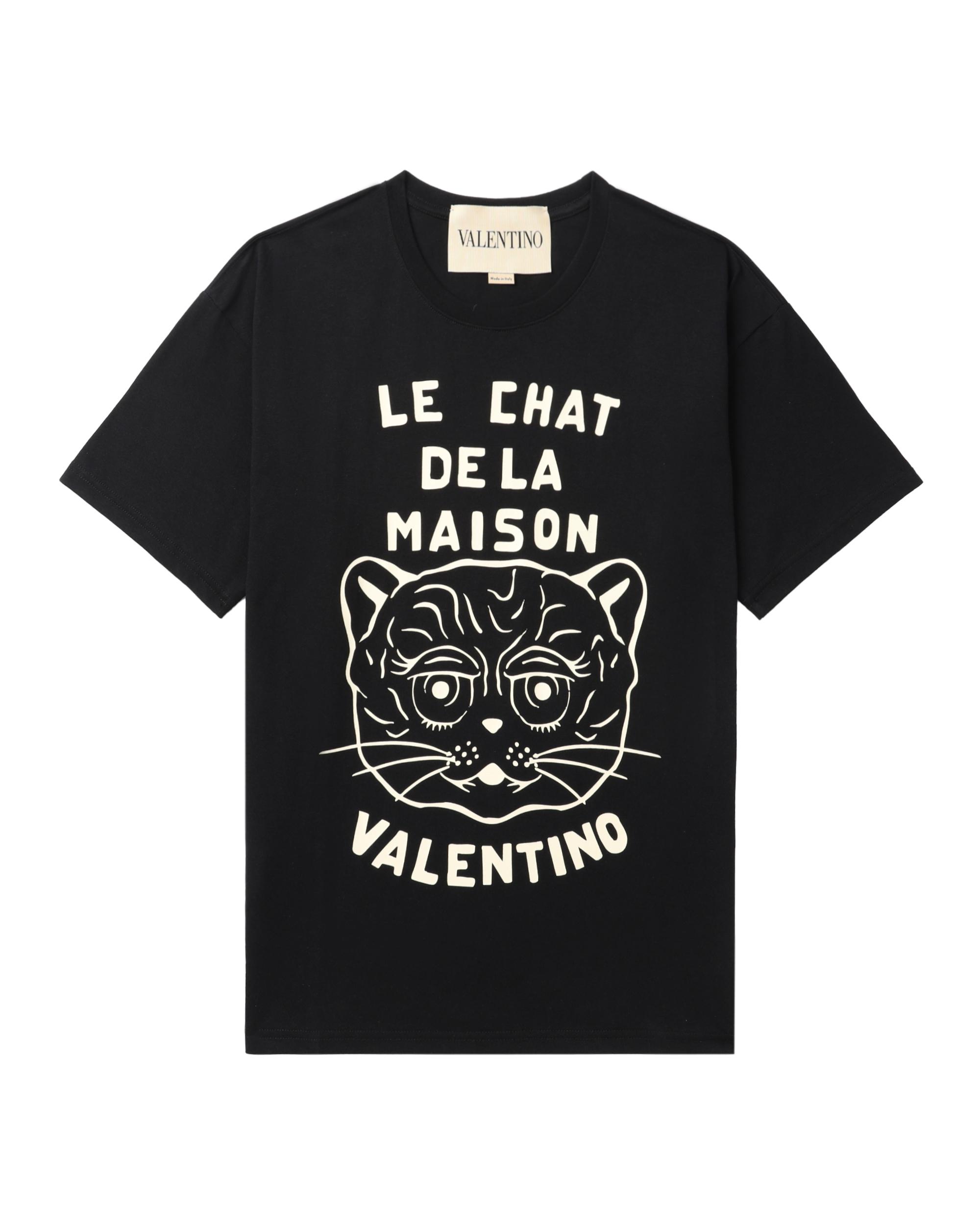 Chat de la Maison print tee by VALENTINO
