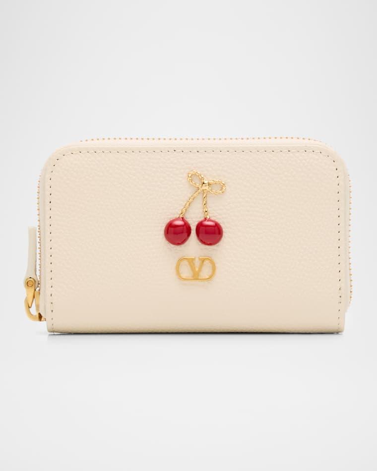 Cherryfic Calfskin Wallet by VALENTINO