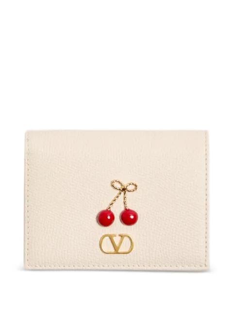 Cherryfic leather wallet by VALENTINO