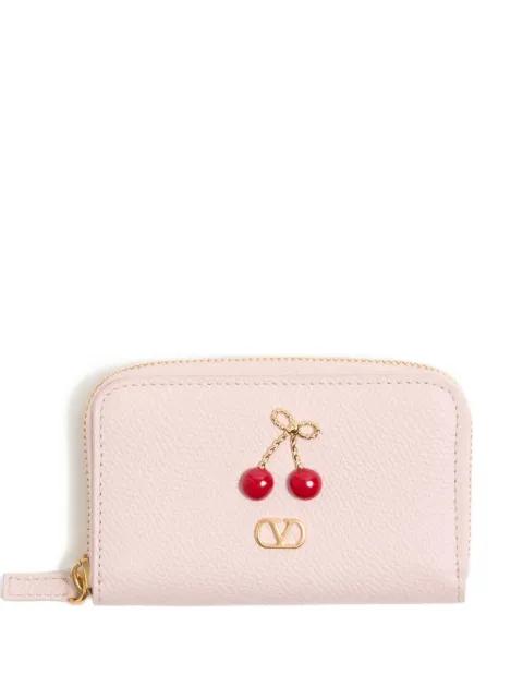 Cherryfic zip wallet by VALENTINO