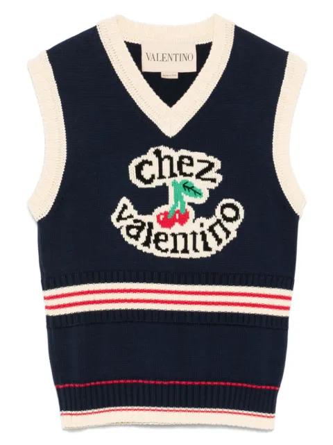Chez -detail vest by VALENTINO