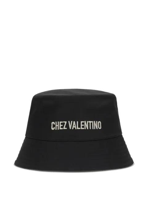 Chez logo bucket hat by VALENTINO