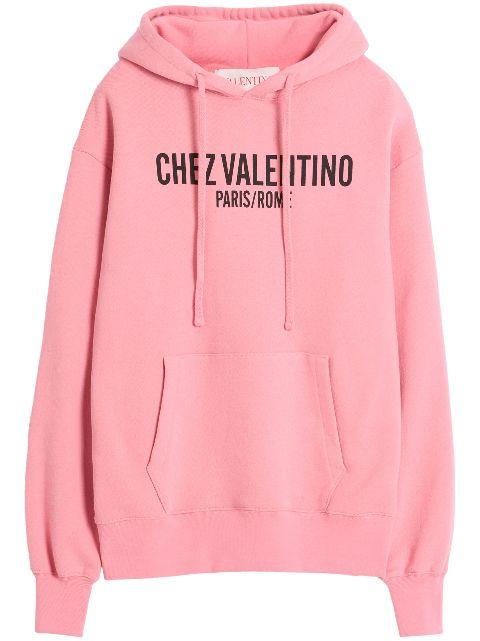 Chez-print hoodie by VALENTINO