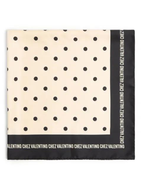 Chez silk scarf by VALENTINO